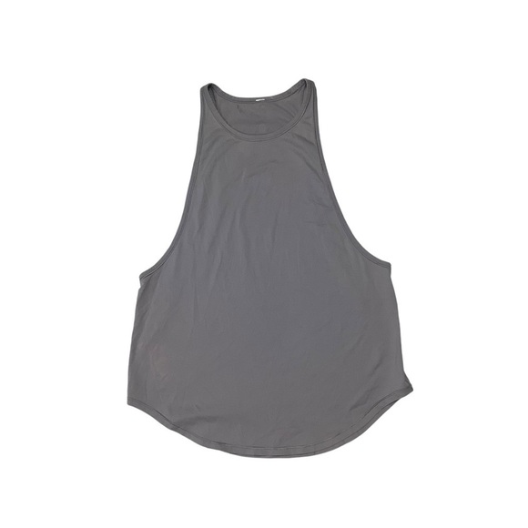 lululemon athletica Tops - Lululemon Show Your Edge Muscle Tank Sz 4 Lilac Grey Flaw